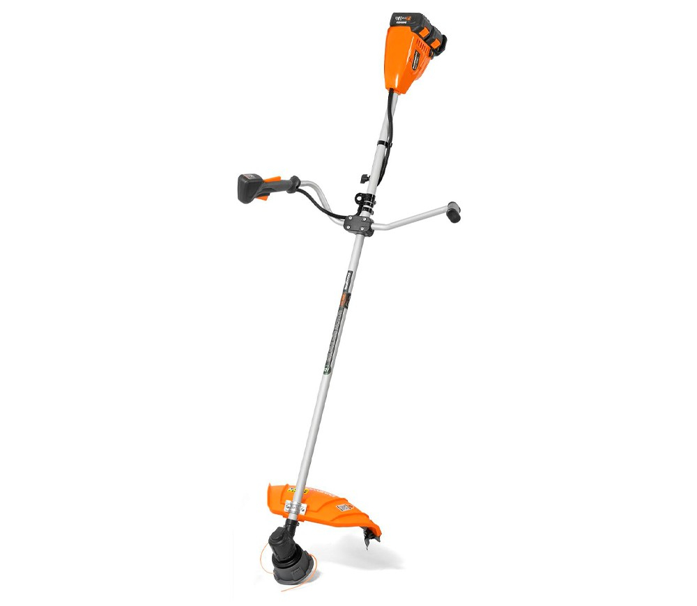 Trimmer cu acumulator DAEWOO DABC 4242Li SET (2×21V, 2×5Ah, Motor Brushless, Fir 42 cm, Cuțit 25,5 cm, 2 Acumulatori + Încărcător) [2]