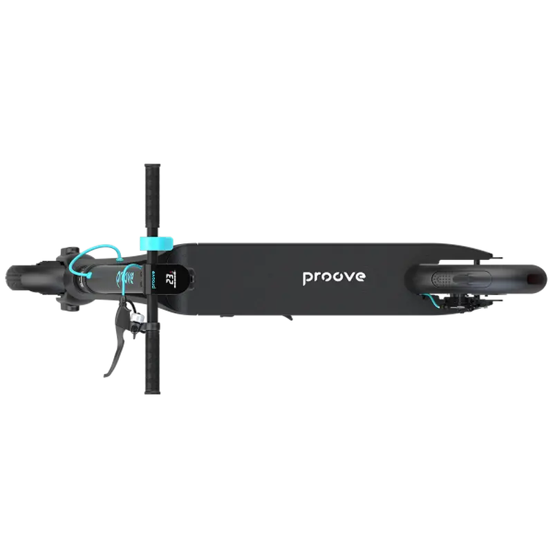 Trotinetă electrică Proove X-City Pro Negru | Albastru – mobilitate urbană rapidă și stil modern [16]