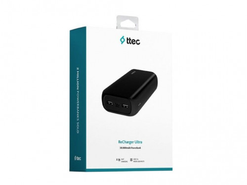 ttec Powerbank 30.000 mAh ReCharger Ultra, Black [4]