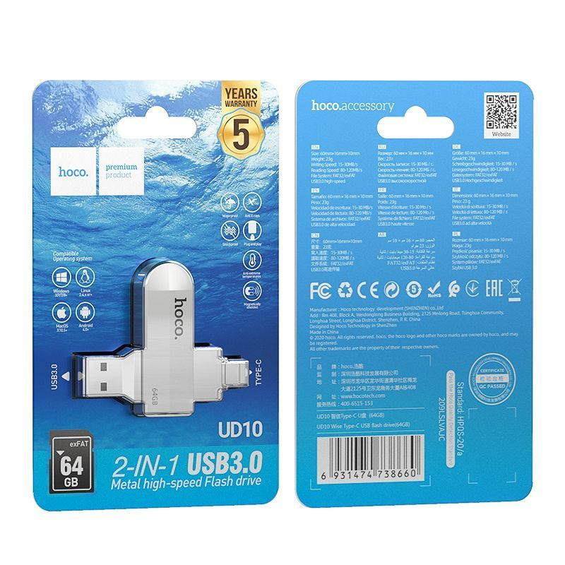 UD10 Wise Type-C USB flash drive 64GB [3]