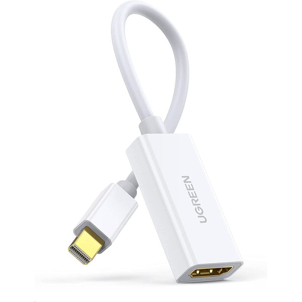 UGREEN Cable Mini DisplayPort to HDMI 1080p, 2m MD101, White [2]