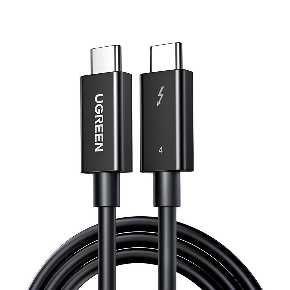 Кабель UGREEN Type-C – Type-C Thunderbolt 4, 0.8 м – Молниеносная скорость и мощная зарядка в одном решении [1]