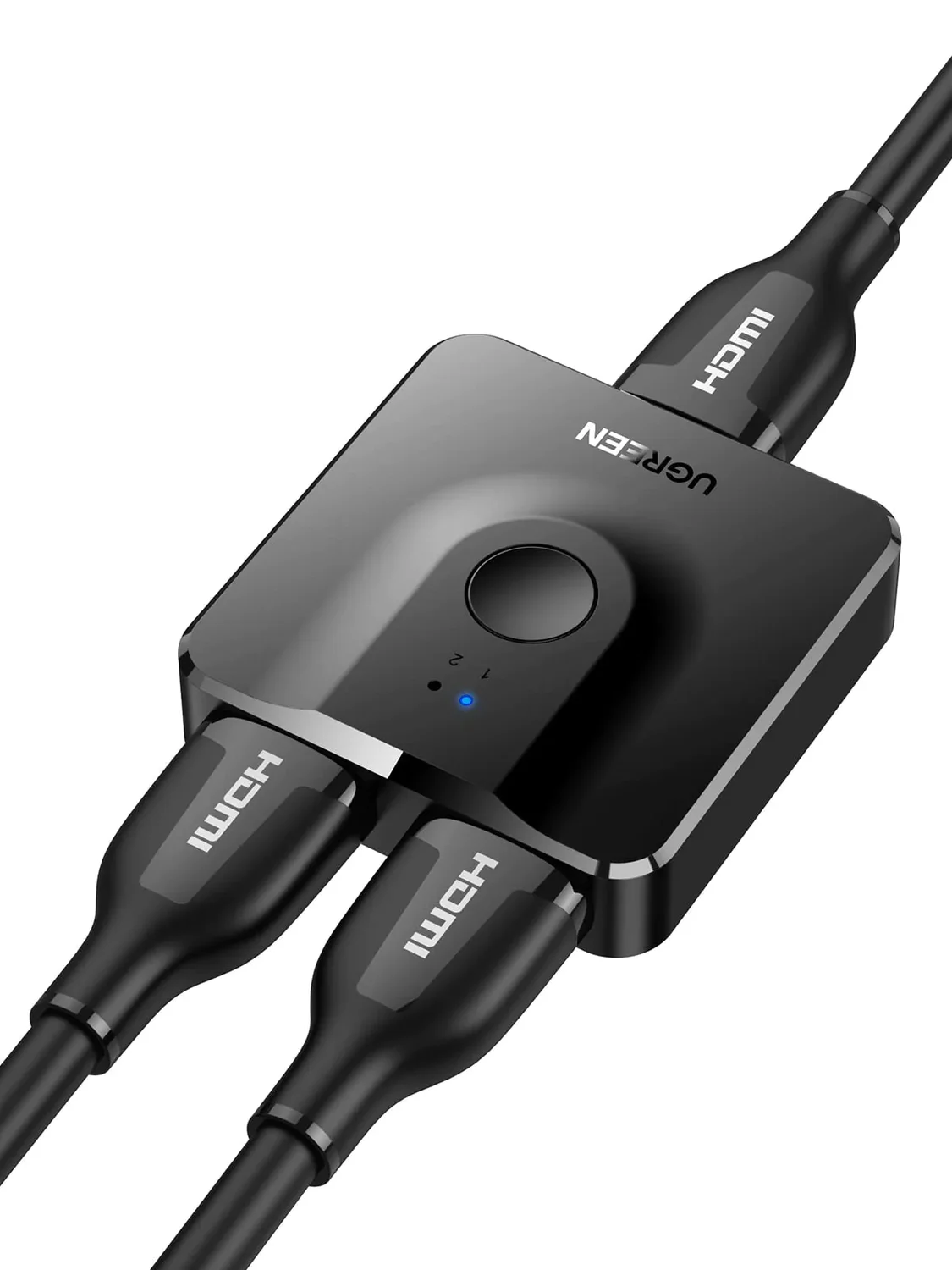 UGREEN Switcher Bi-Directional 2in1 2*HDMI 4K 30Hz or 1*HDMI 4K 30Hz to 1*HDMI 4K 30Hz or 2*HDMI 4K 30Hz CM217, Black [2]