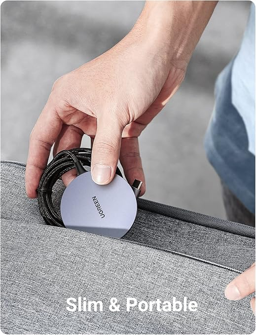 UGREEN Wireless Charger Magnetic 15W CD245, Black [6]