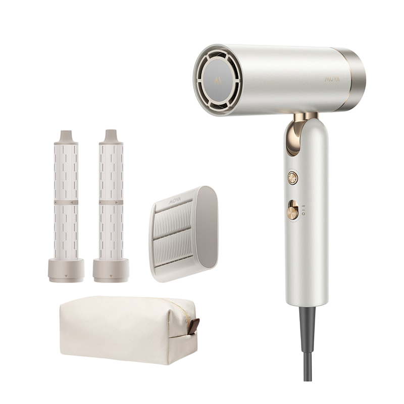 Uscător de păr Mova Flip 10 Alb – Stil Perfect, Oriunde Te Afiși [6]