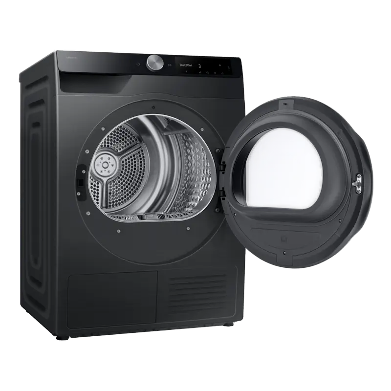 Uscător de rufe Samsung DV90DG6845LBU4 Negru – 9 kg, pompă de căldură, clasa A, Wi-Fi și uscare ultra-eficientă! [2]