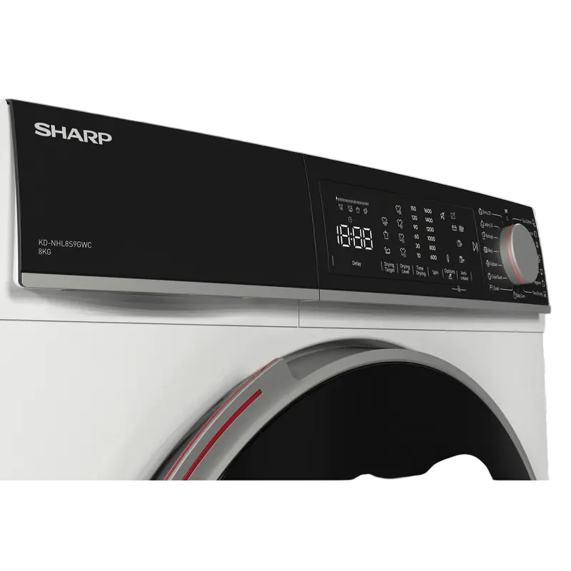 Uscător de rufe Sharp KD-NHL9S9GWC-EE [2]