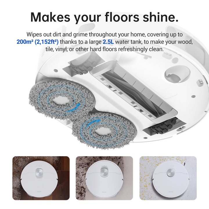 Vacuum Robot Cleaner Dreame L10s Ultra, White [8]