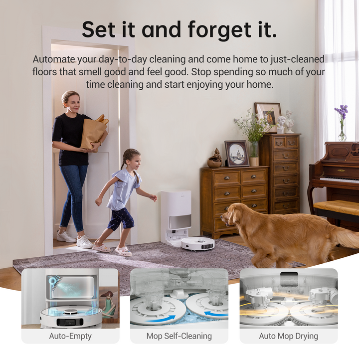 Vacuum Robot Cleaner Dreame L10s Ultra, White [4]