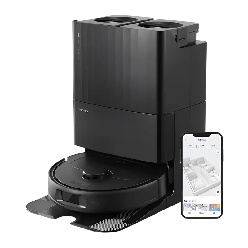 Vacuum Robot Cleaner Roborock Q Revo S, Black [1]