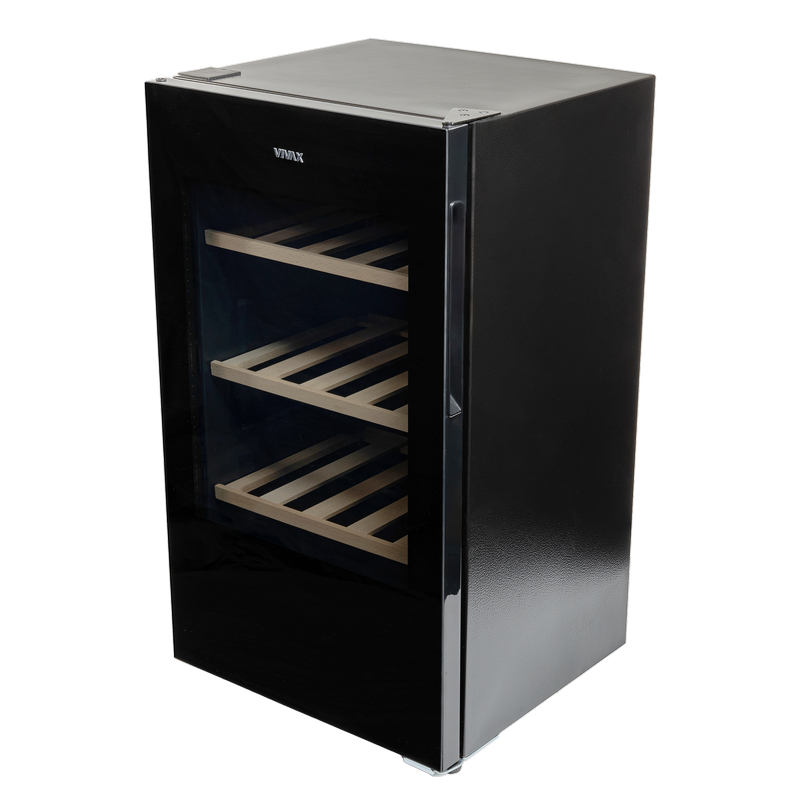 Vitrină / Dulap pentru vin Vivax CW-094S30 GB (94L, 30 sticle, Lemn, Clasa G, Negru) [4]