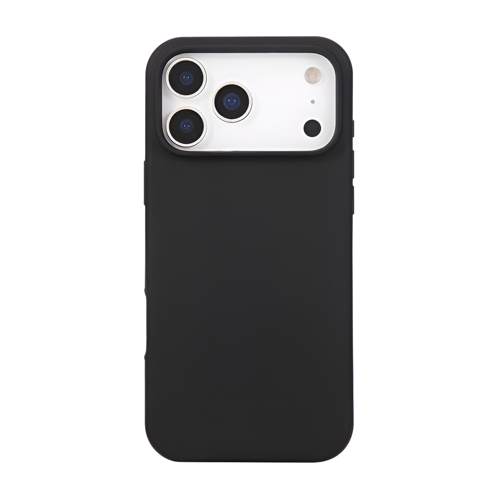 WOO Case Liquid Silicone iPhone 17 Pro, Black [1]