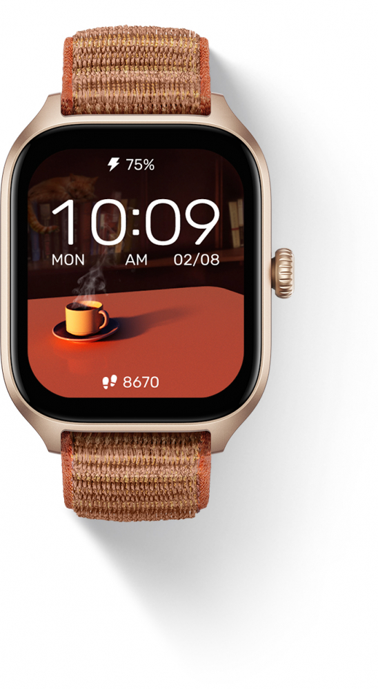 Xiaomi Amazfit GTS 4, Autumn Brown [4]