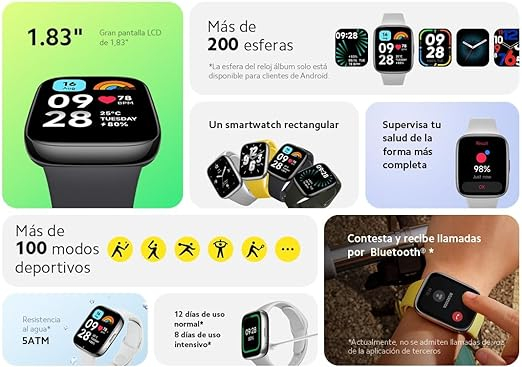 Xiaomi Redmi Watch 3, Black [5]