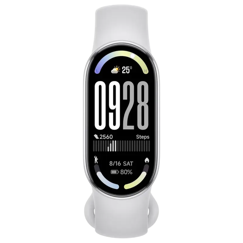 Xiaomi Smart Band 10, argintiu gheață [2]