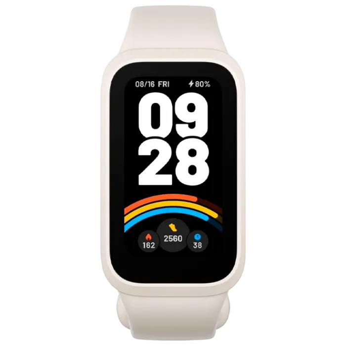 Xiaomi Smart Band 9 Active, bej alb [3]