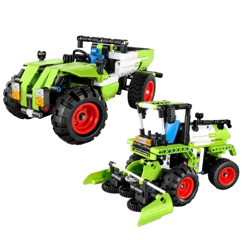 XTech Bricks: 2în1, Combine agricolă și Pick-up Truck, 336 piese [2]