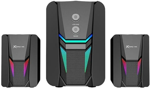 Xtrike Me Speaker SK-612 wired 2.1 Stereo RGB 5 Watt + 3 Watt x 2 [2]
