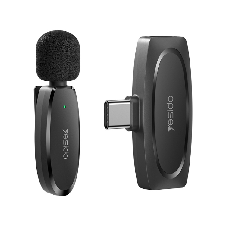 Microfon wireless digital Yesido KR11 (Type-C), negru [1]