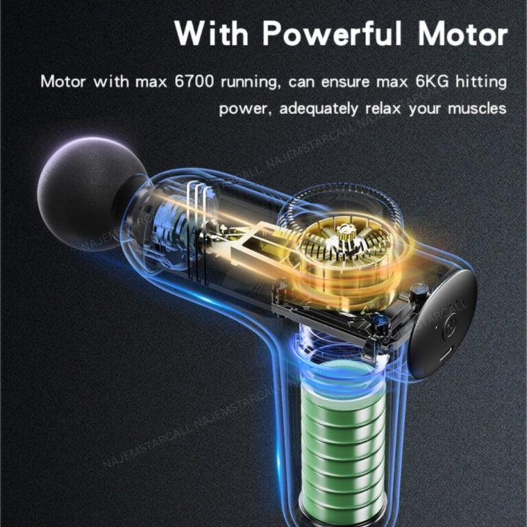 Yesido Head And Shoulder Massager Gun MG01, Black [5]