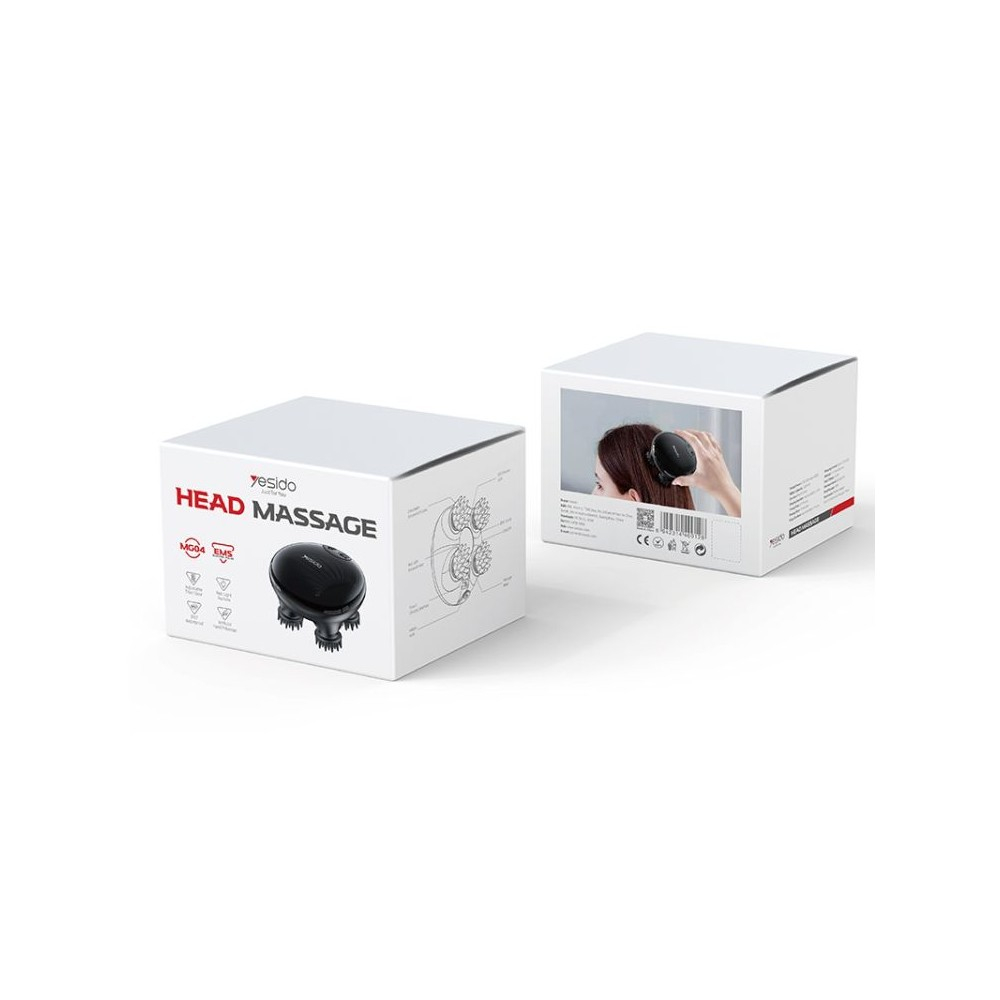 Yesido Head Massager MG04, Black [3]