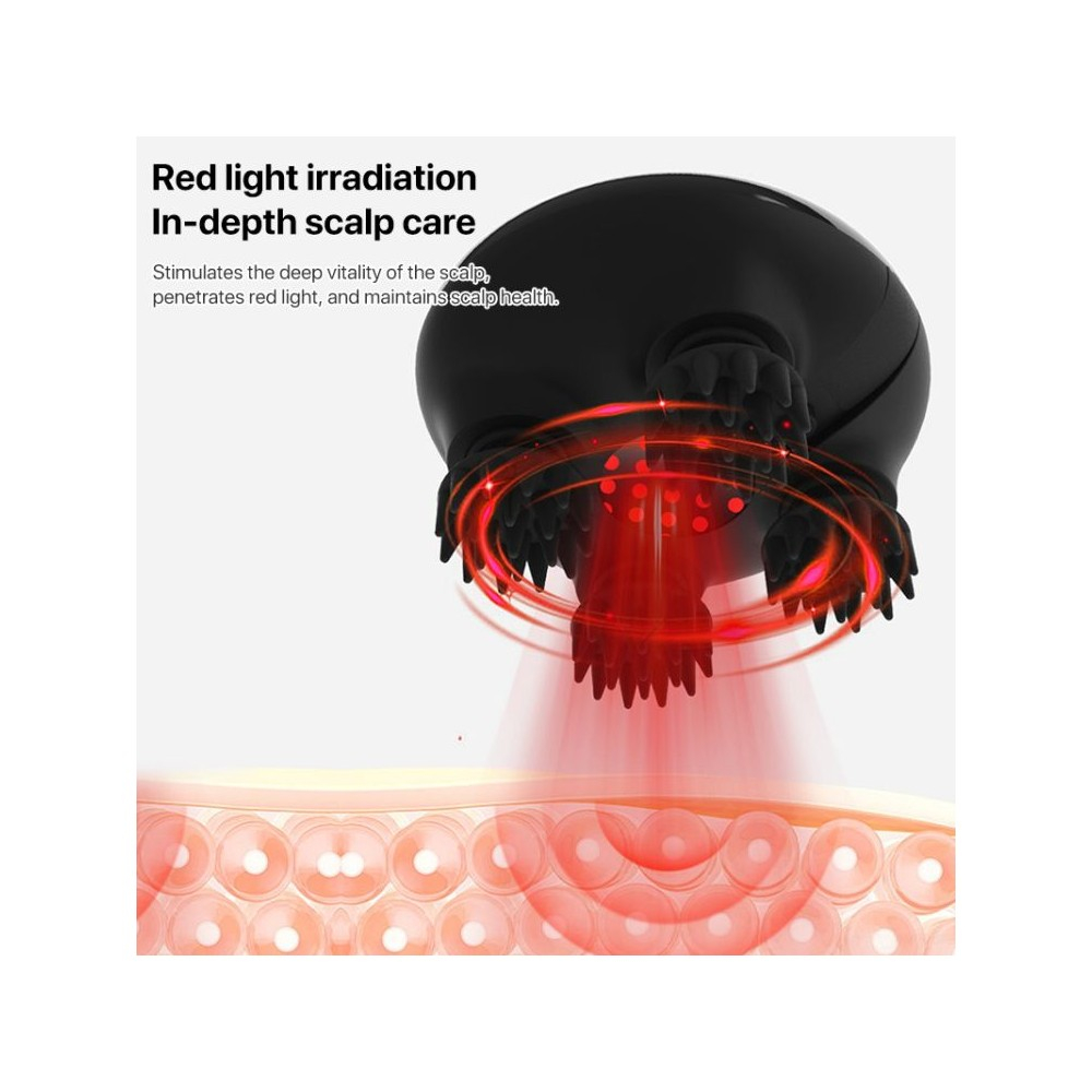 Yesido Head Massager MG04, Black [6]