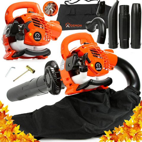 Бензиновый пылесос-воздуходувка для листьев DEMON GT M88176 [1]