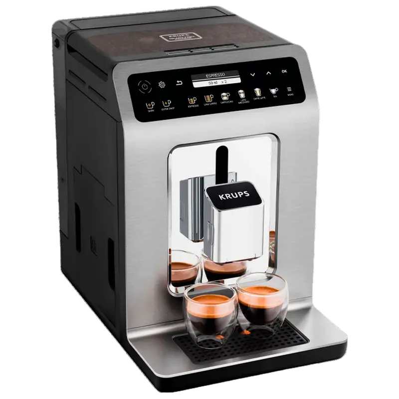 Кофемашина Krups EA894T10, Серебряная [1]