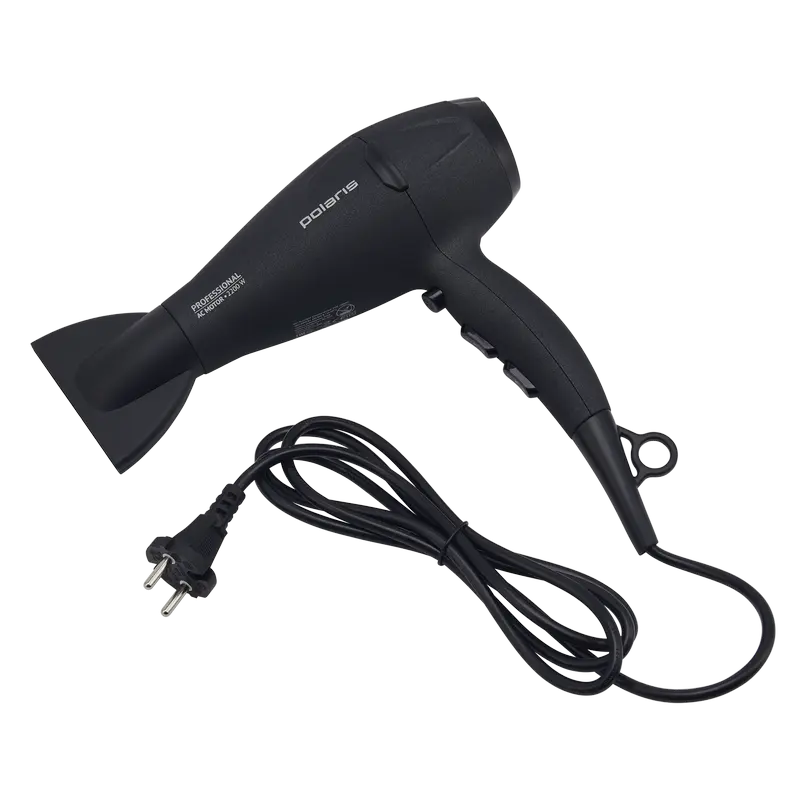 Фен для волос Polaris PHD 2289AC, 2200 W, Черный [4]