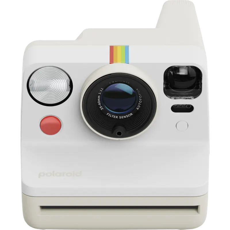 Aparate foto - Polaroid Now Поколение 3 - Моментальная Камера (Pebble White)