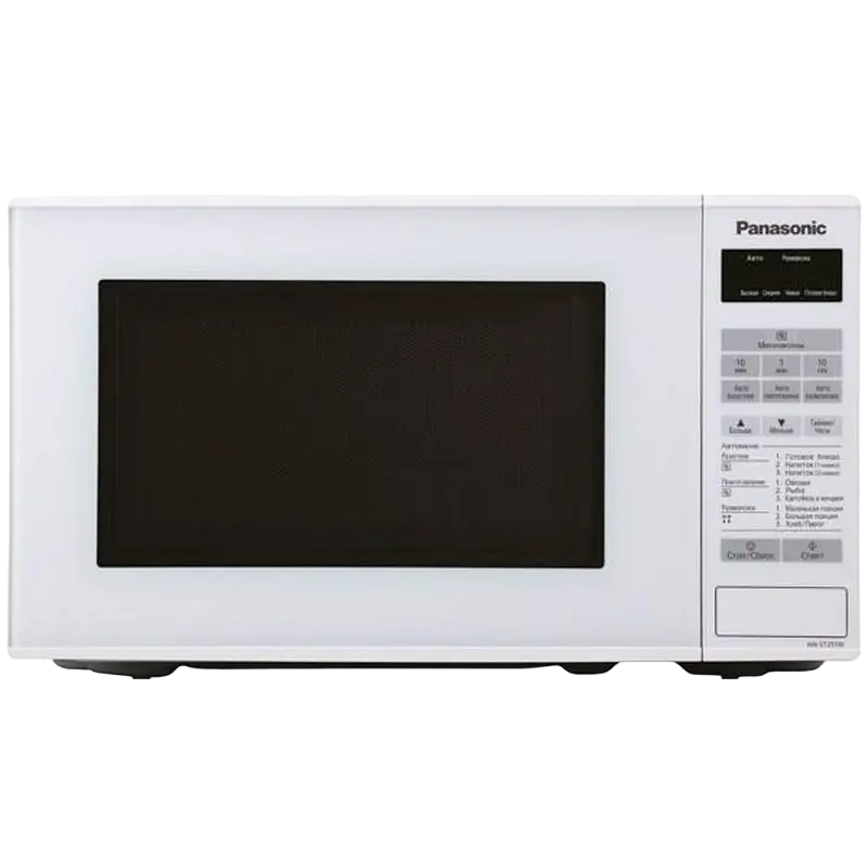 Крупная бытовая техника - Микроволновая печь Panasonic NN-ST251WZPE, Белая