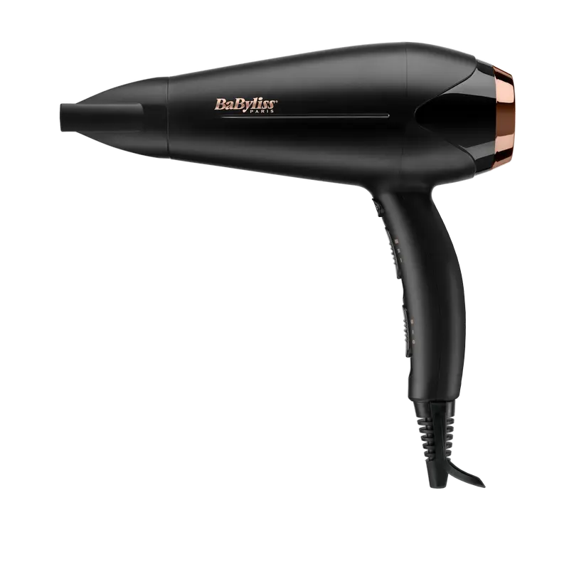 Uscător de păr BaByliss Turbo Shine D570DE, 2200 W, Negru [3]