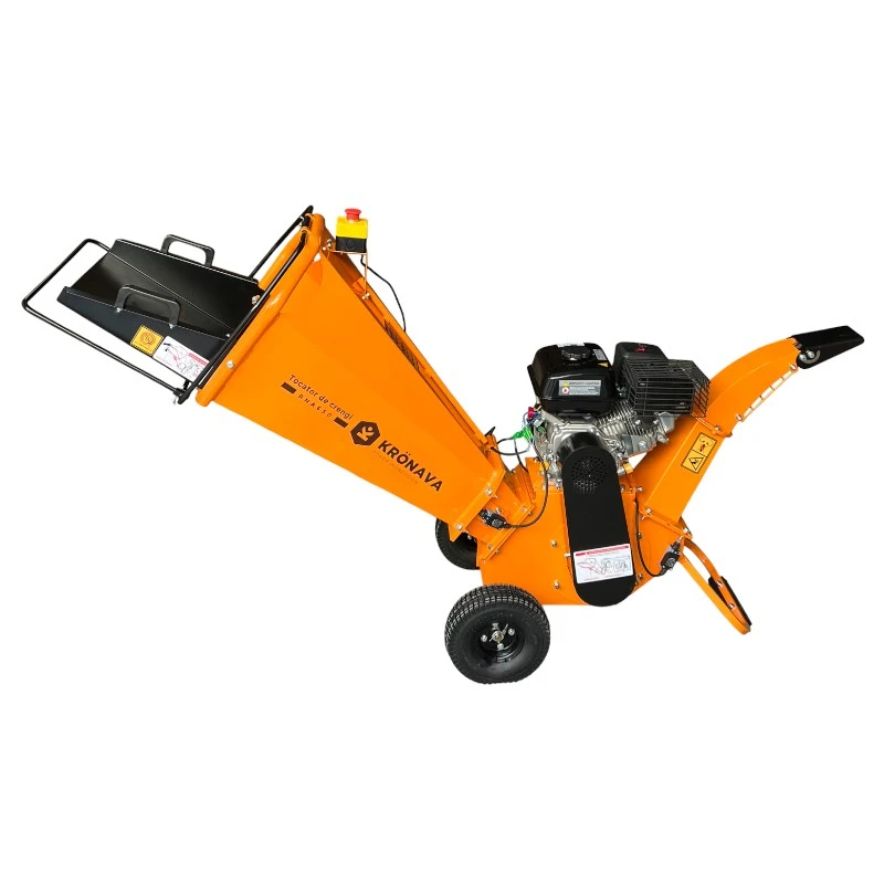 Tocător de crengi pe benzină Kronava RNA650 – 4000 W, 4 timpi, diametru tocare 100 mm – Putere și independență totală pentru grădină, livadă sau șantier! [2]