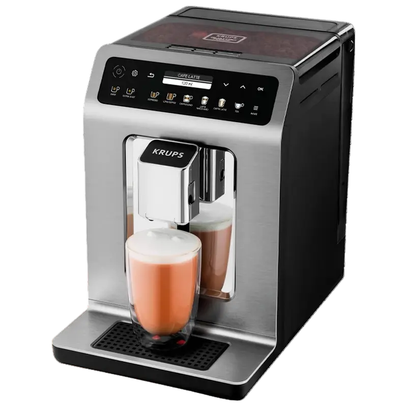 Кофемашина Krups EA894T10, Серебряная [2]