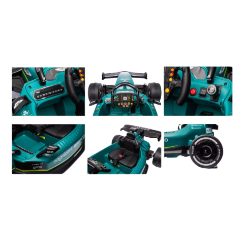 Электрокарт ASTON MARTIN, 12V7AH, мотор 550×2, колёса EVA [2]