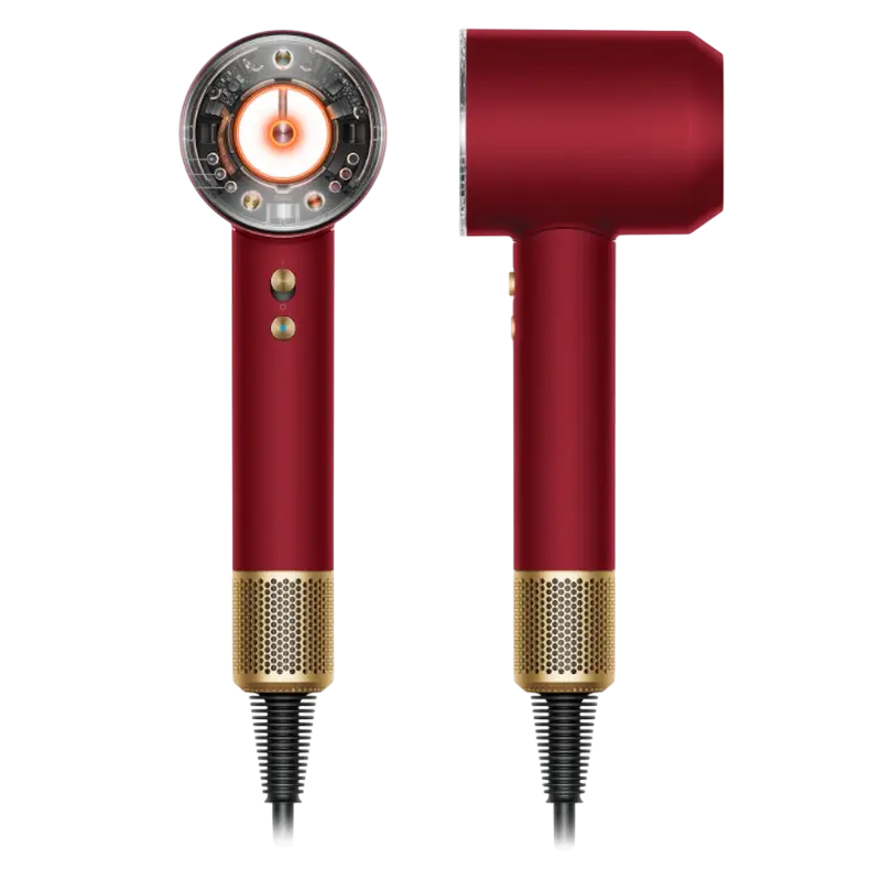 Uscător de păr Dyson Supersonic Nural HD16, 1600W, Red Velvet | Gold [1]