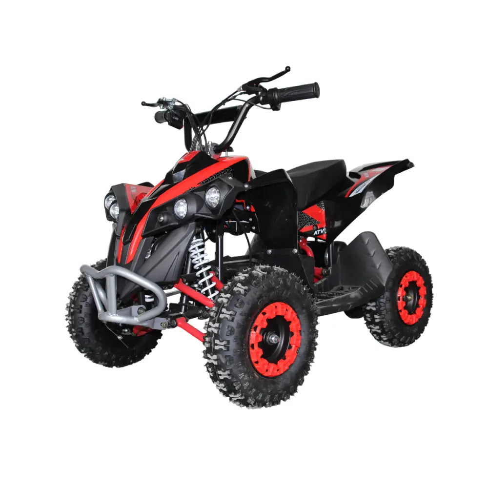 Vehicule cu acumulatori - Детский металлический квадроцикл RTM50 / 2 красный