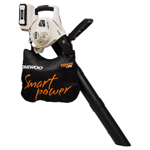 Садовые инструменты - Аккумуляторный воздуходув-измельчитель Daewoo DABL 6040Li