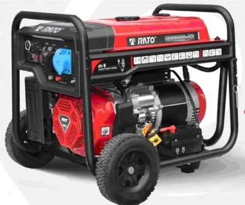 Generatoare - Generator pe benzină RATO R6000 D-B2+ATS 6 kW, pornire electrică, AVR