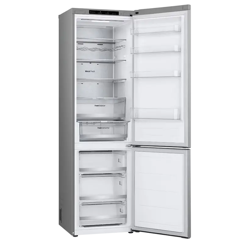 Холодильник LG GBV7280BPY, Нержавеющая сталь [1]
