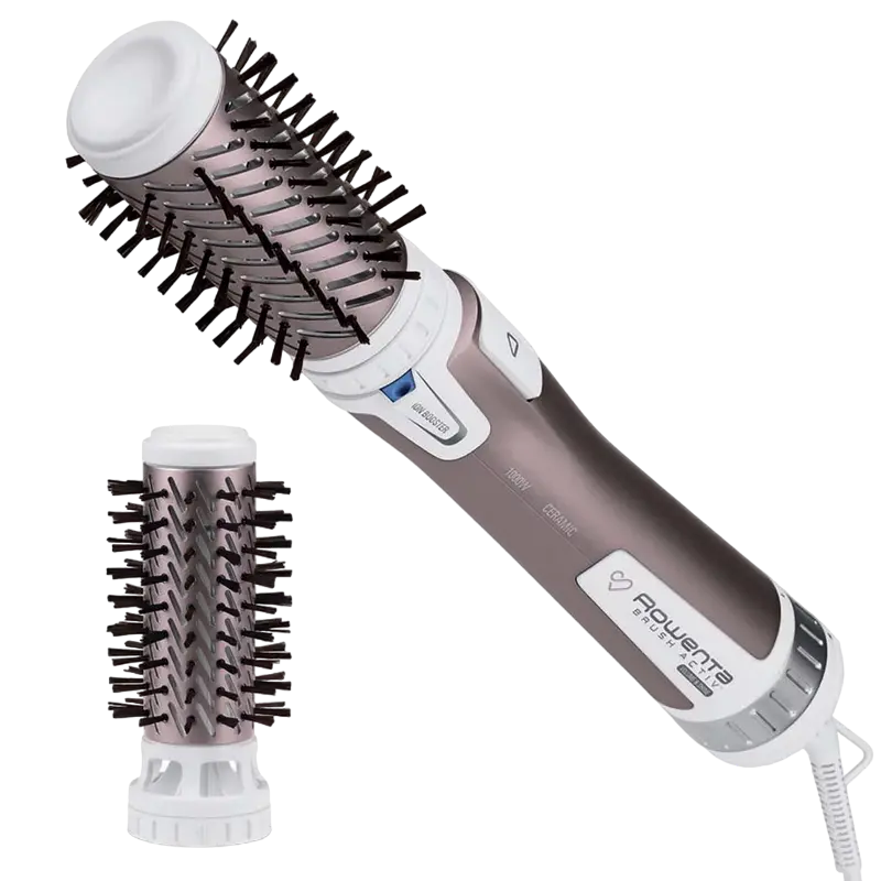 Uscător de păr-perie Rowenta Activ Premium Care CF9540F0, 1000W, Alb | Roz [3]