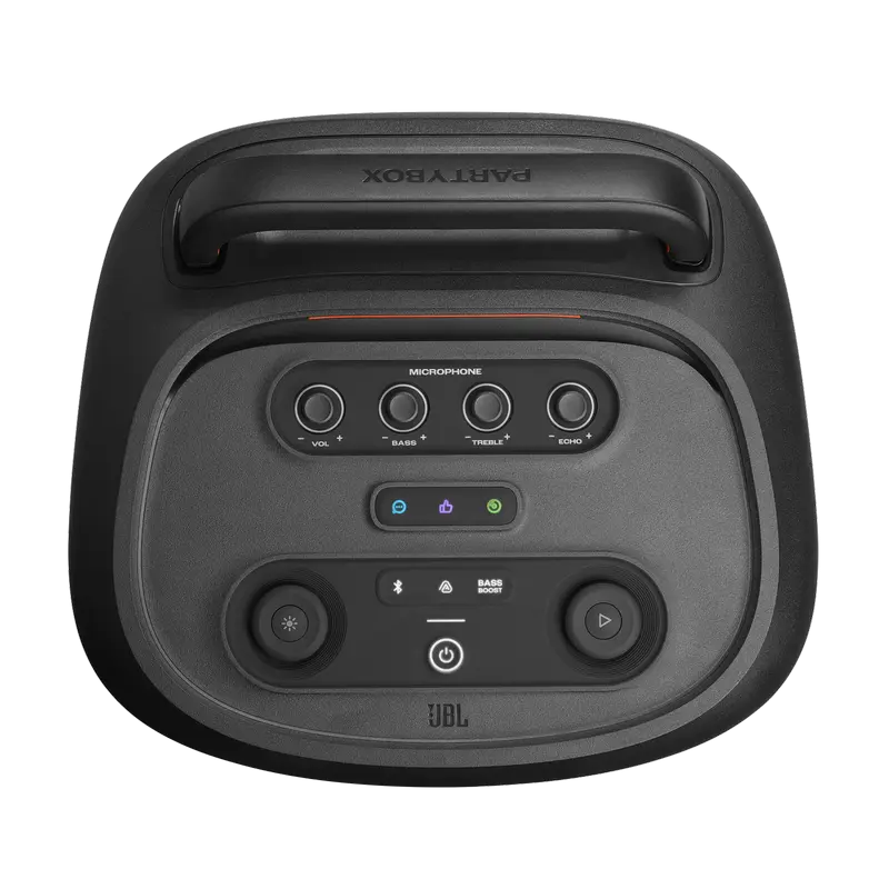 Портативная аудиосистема JBL PartyBox 520 Чёрная – 400 Вт RMS + RGB-подсветка для незабываемых вечеринок! [3]