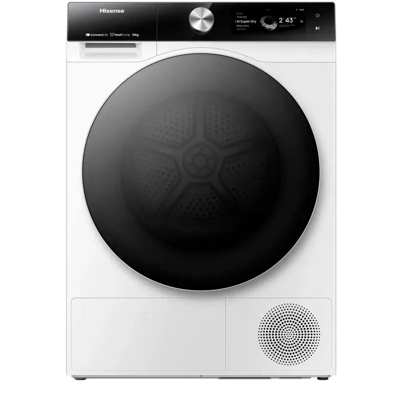 Mașini de Spălat Rufe - Uscător de rufe Hisense DH7S107BW