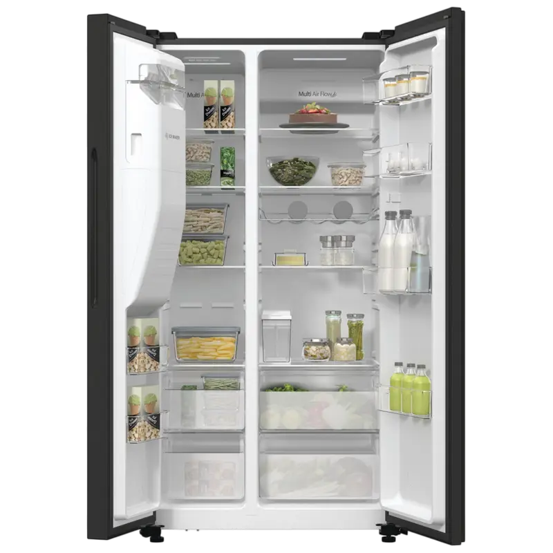 Frigider Hisense RS5P535NTFE, Negru [2]