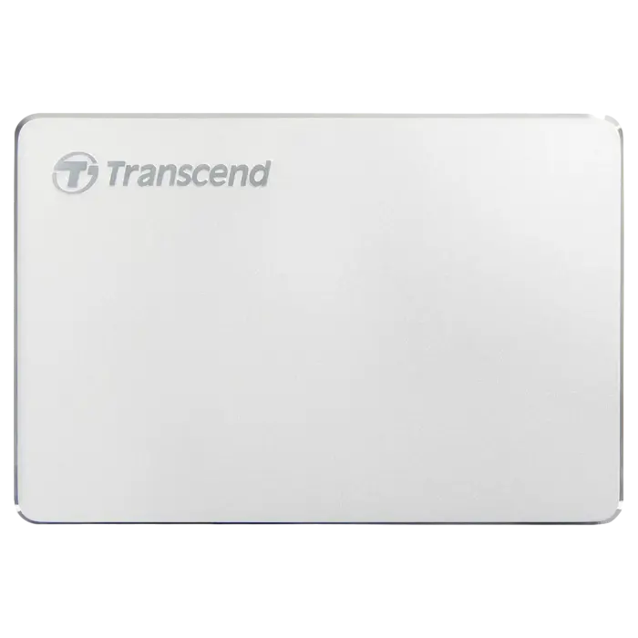 HDD Portabil Extern Transcend StoreJet 25C3S, 2 TB, Argintiu (TS2TSJ25C3S) [1]