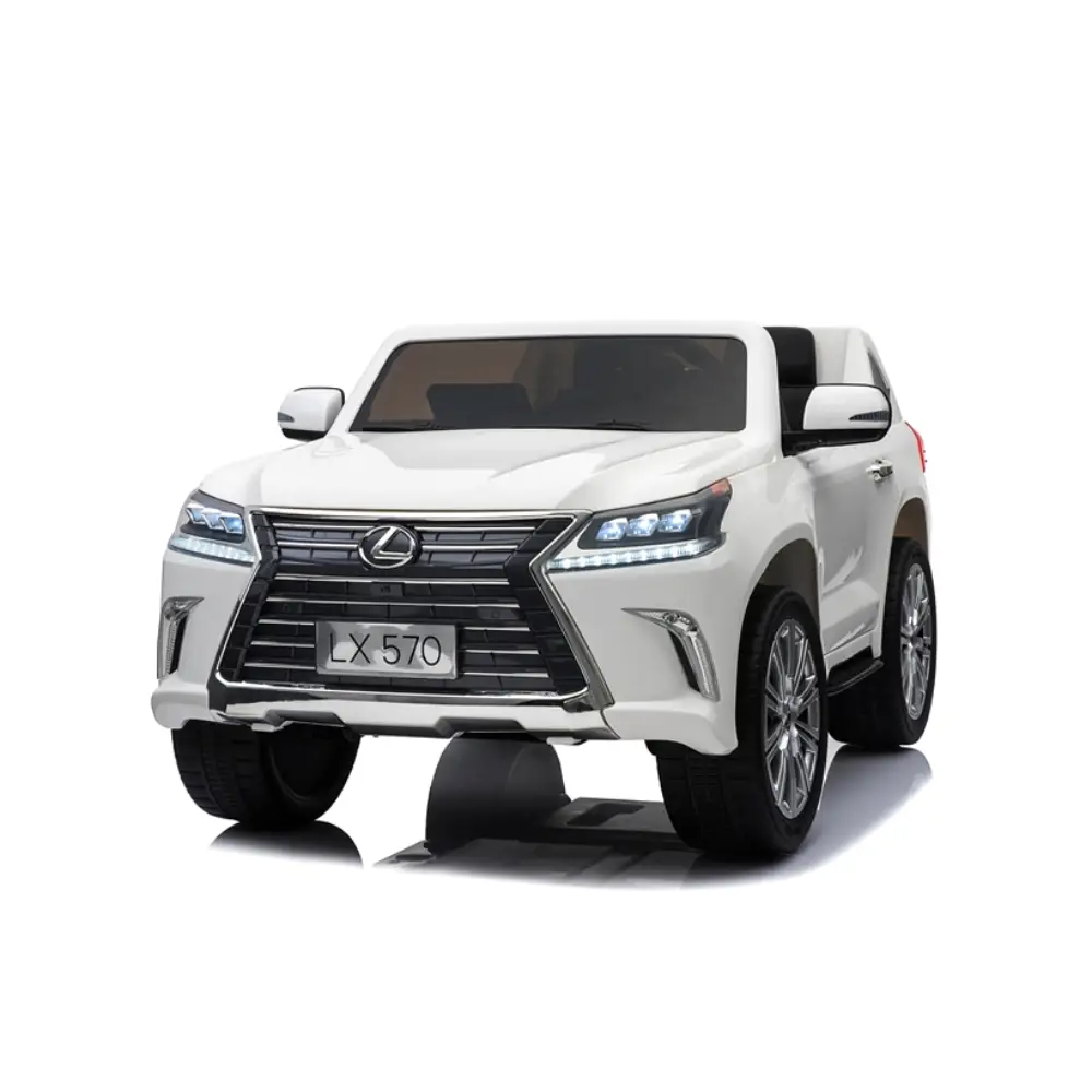 Vehicule cu acumulatori - Электромобиль Lexus 570 (белый, 134×85×63 см)