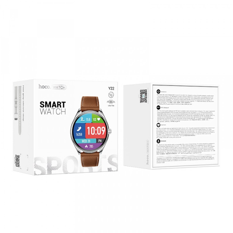 Y22 AMOLED Smart Watch – Eleganță premium cu apeluri Bluetooth și autonomie extinsă [2]