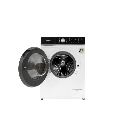 Mașină de spălat rufe Daewoo DWD-CS6012, 6 kg / 1000 rpm, Clasa A, Motor Inverter, Program Abur, 16 Programe, Alb [2]