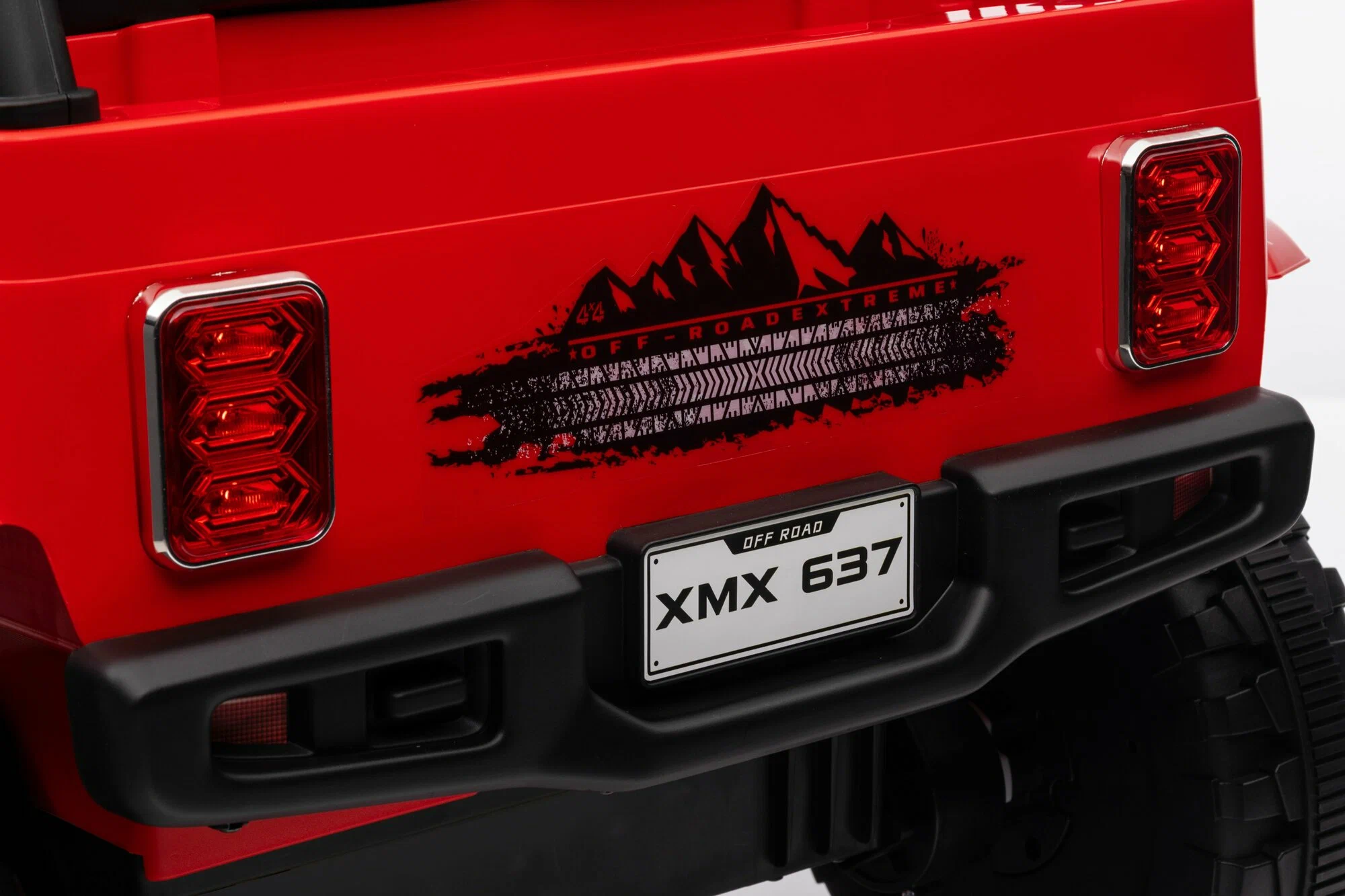 Детский электромобиль Jeep Rubicon MX637/2, Красный – стиль и мощь для юных водителей [19]