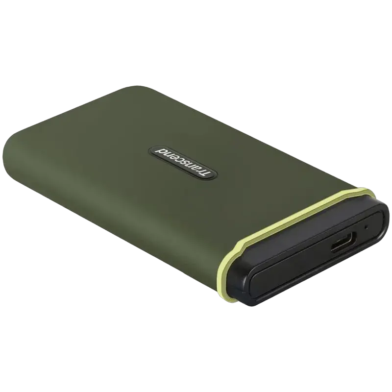 SSD Extern - Внешний портативный SSD Transcend ESD380C, 500 ГБ, Military Green (TS500GESD380C)